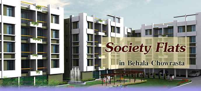 society flats in Behala Chowrasta